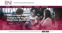 Desktop Screenshot of bnifranchise.com